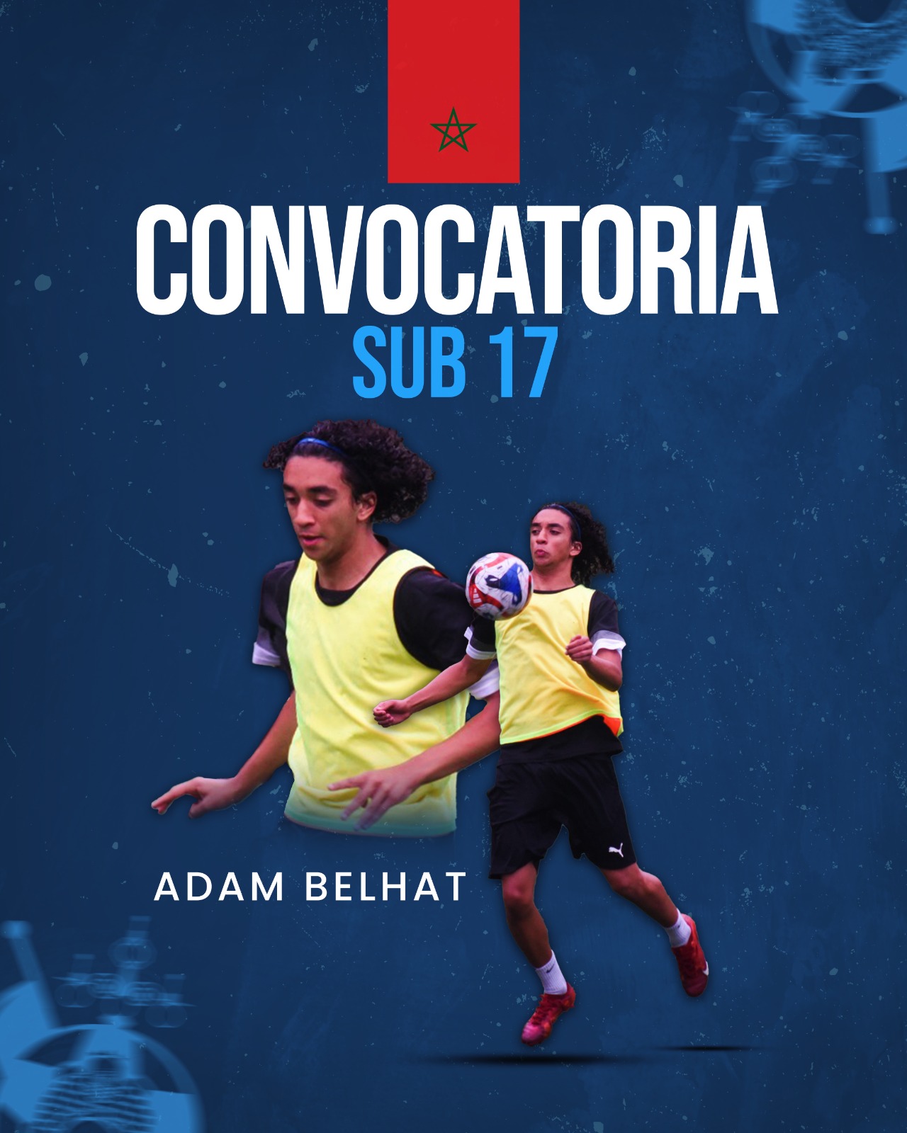 ADAM BELHAT, PRECONVOCADO CON LA SELECCIÓN SUB 17 DE MARRUECOS